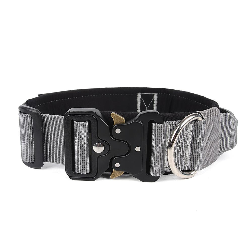Strong Durable Tactical Collar Dog Tactical Collar and Leash Set for Dogs Outdoor Training