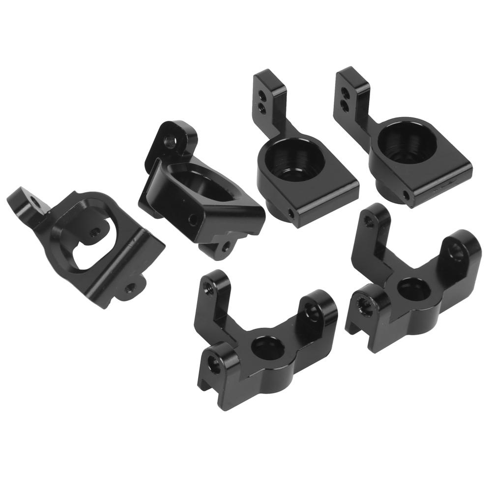 Front Wheel Seat Rear Wheel Seat C Shaped Seat Fit for 1:14 144001 RC Car(Black )