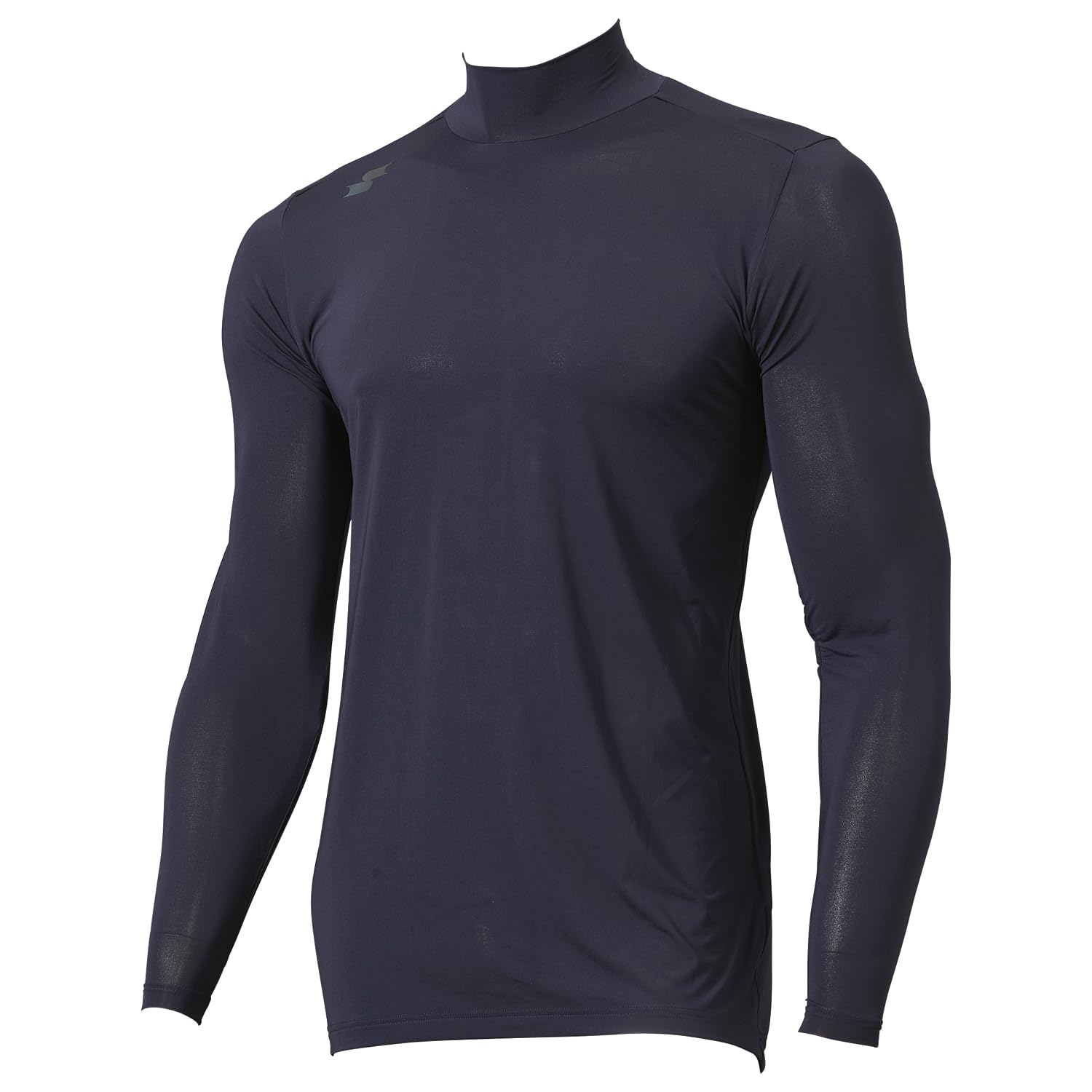 

SSK Stretch High Neck Mid-Fit Undershirt BUE251HL Navy (70) XO
