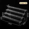 Transparent Multilayer Acrylic Display Stand for Figurines and Dolls
