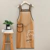 TPU Kitchen Apron Waterproof Cleaning Aprons for Aquatic Products Work Apron  Household