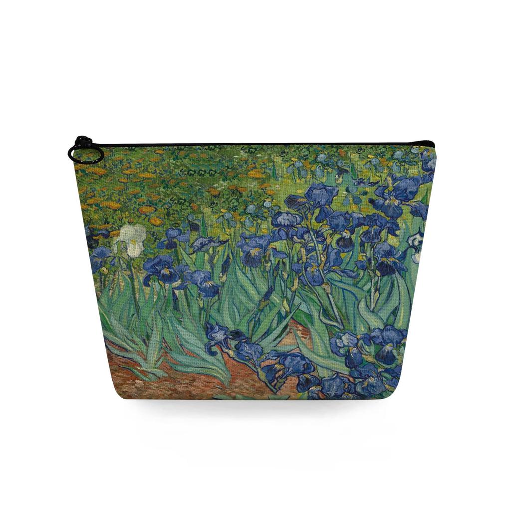 Women Oil Painting Print Cosmetic Bag Toiletries Organize Travel Storage Case 6861