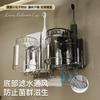 Toothbrush Holder with Cup, No Punching Rack, High Value Bathroom, Bathroom, Mouthwash Cup, Toothbrush, Toothset.