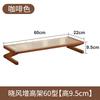 Longhong Adjustable Glass Monitor Stand Desktop Screen Riser Office Display Shelf Organizer Modern Workspace Storage Rack