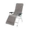 Sun Lounger Cover - Bo Camp - Universal Cover - Terry Cloth - Grey - 180x58cm