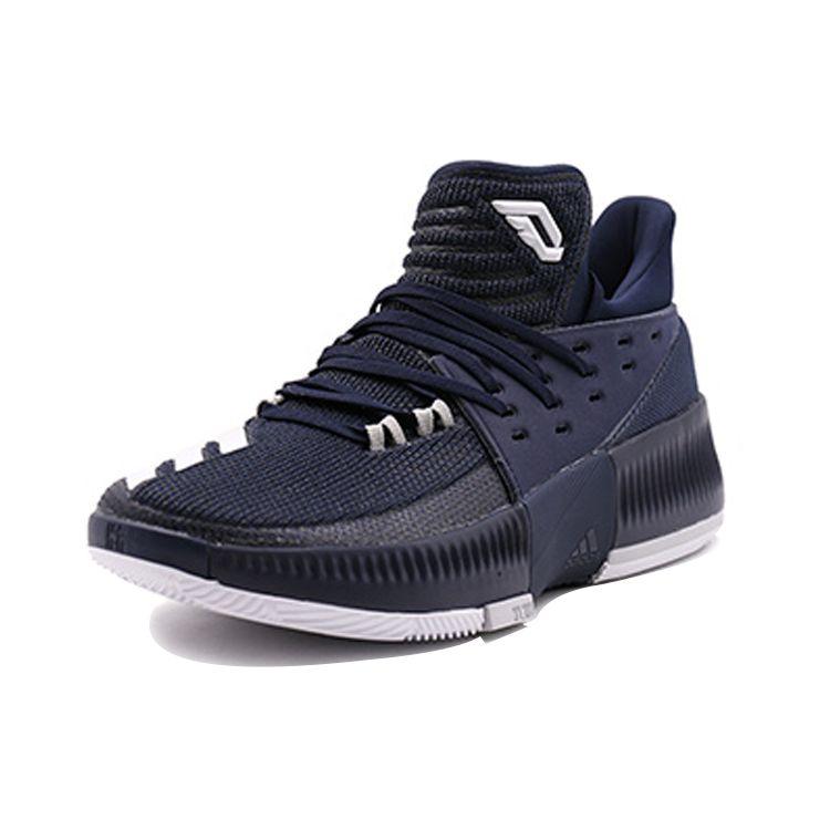 Adidas Dame 3 Collegiate Navy Men Sneakers Blue White BY3190