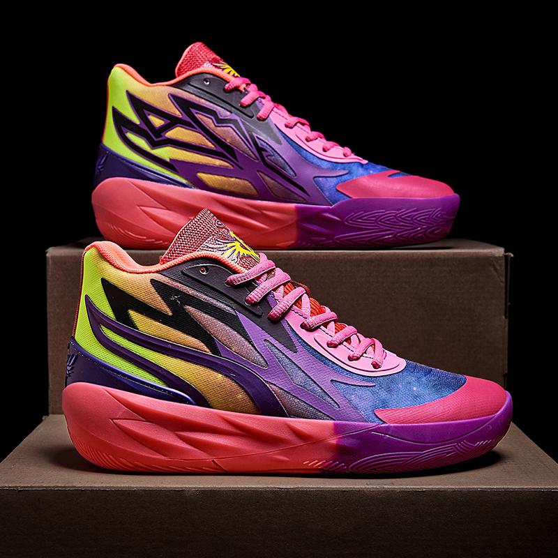 Men Sneakers Fashion Basketball Shoes For Man Training Sports Colorful Non-Slip Zapatillas De Hombres High Quality Tennis Shoes