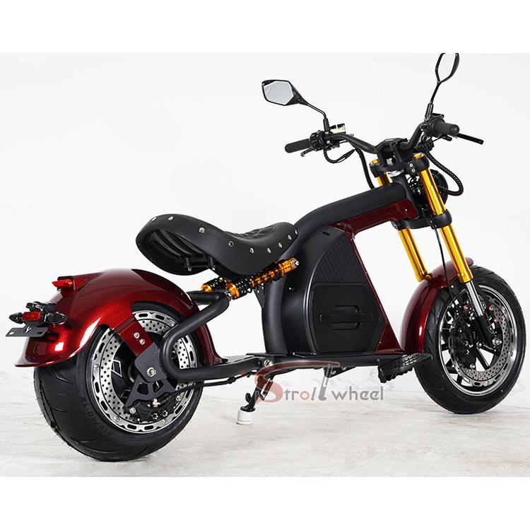 Stock Entrepôt Allemagne Citycoco 4000W Trottinette Électrique EEC COC Vente Directe Usine Citycoco pour Hommes et Femmes Moto 72v