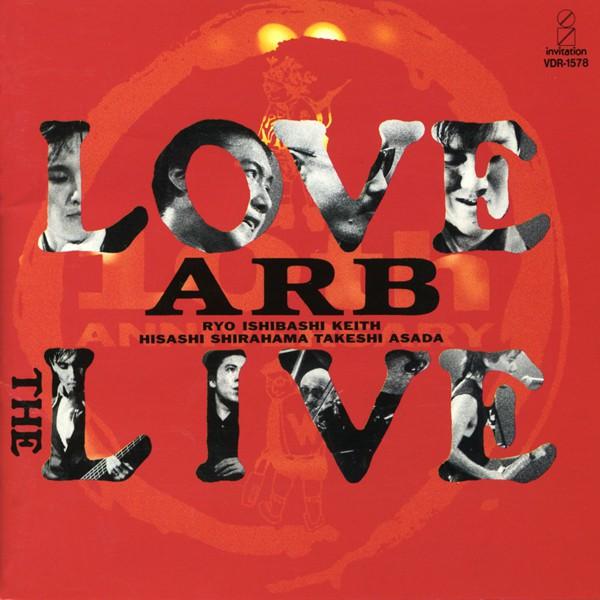 

CD ARB - LOVE THE LIVE VDR1578 Invitation 1989 Japan ObiJapanese Pop/Rock Used