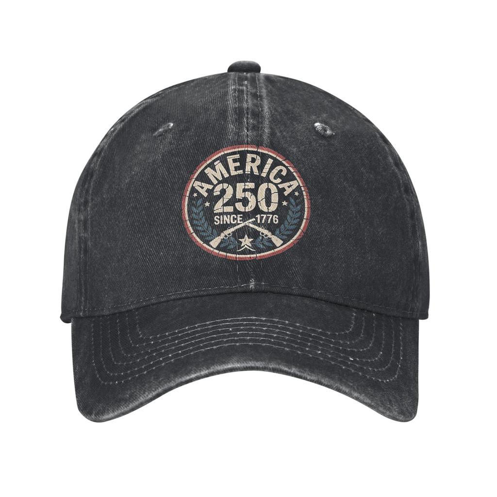 America Year Anniversary Printed Caps for Unisex Women Cotton Trucker Hat Lerisure Wear Baseball Cap Adjustable