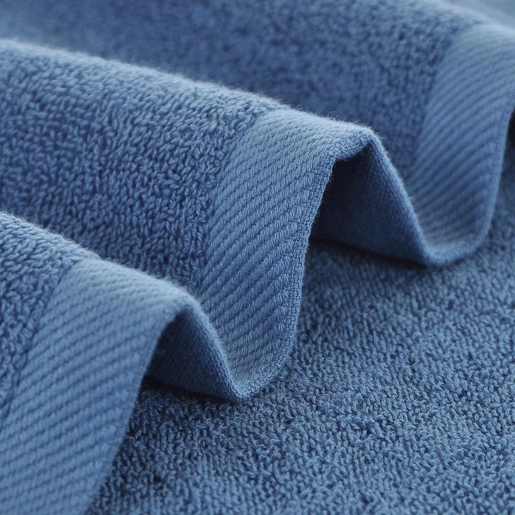 Pure Cotton Bath Towel Set: Absorbent and Lint-Free, Three-Piece Gift Set Featuring Extra Large Towels and Face Towel for Adults