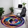 1pc Cosmic Yin Yang Symbol Chair Carpet for Office Non-Slip Mat for Office - Decorative Floor Mat  Yy251030222