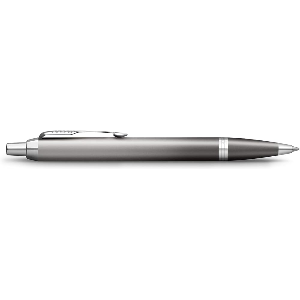 PARKER Parker Ballpoint Pen IM Writing Rituals, Gray CT, Medium, Oily, Gift, Boxed Gift, Luxury, ...