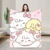 MiKKOS Blanket Quality Warm Soft Throw Blanket Winter Girls Boys Couch Bed Funny Bedspread