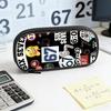 New Cross-Border Single Layer Pen Bag Six Seven Large Capacity Stationery Storage Box Student Pen Pouch Fun Style Waterproof