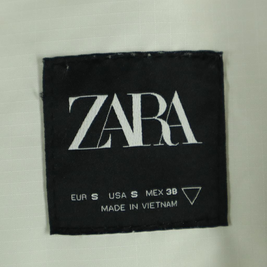 ZARA No sleeve Batting vest S white Hoodie Men's Used