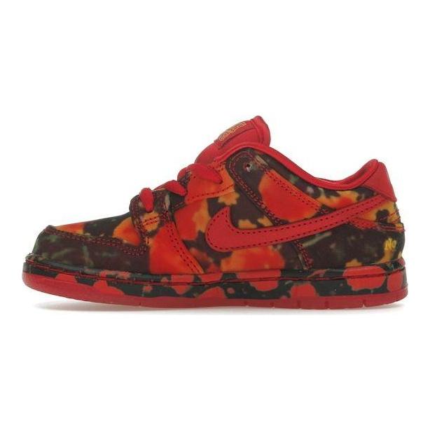 The Wizard of Oz X Nike Dunk Low SB TD Poppy Field Baby Sneakers Red Varsity-Red University-Gold FZ1237-600