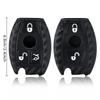 2/3 Buttons Carbon Silicone Car Key Case Auto Key Protector Cover For Mercedes Benz A180 A200 A260 w214 w211 A Classe