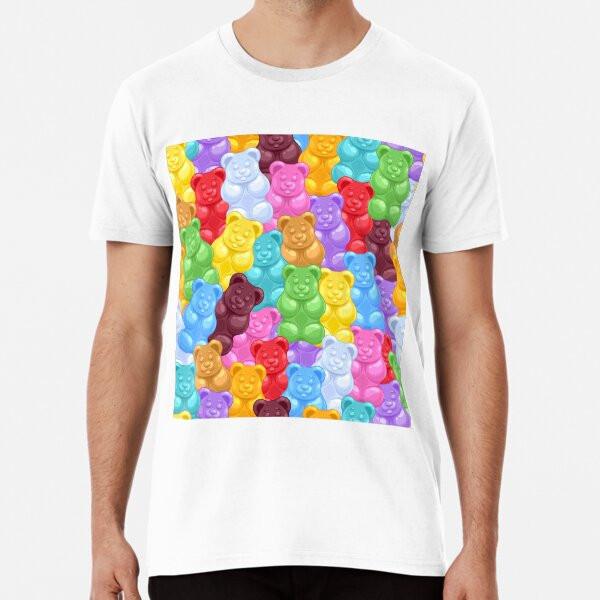 Rainbow Gummy Bears  S to 5XL Made in the AU/USA T-Shirt