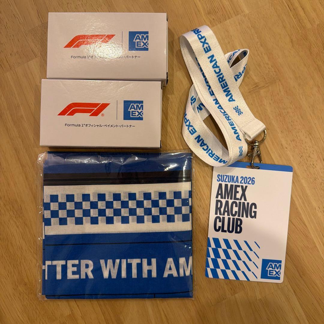 Used [Not for sale] F1 Japan GP AMEX novelty goods set