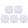 5Pcs Plastic Waterproof Cable Box with Rubber Plug IP55 Waterproof Plug Junction Wire Box