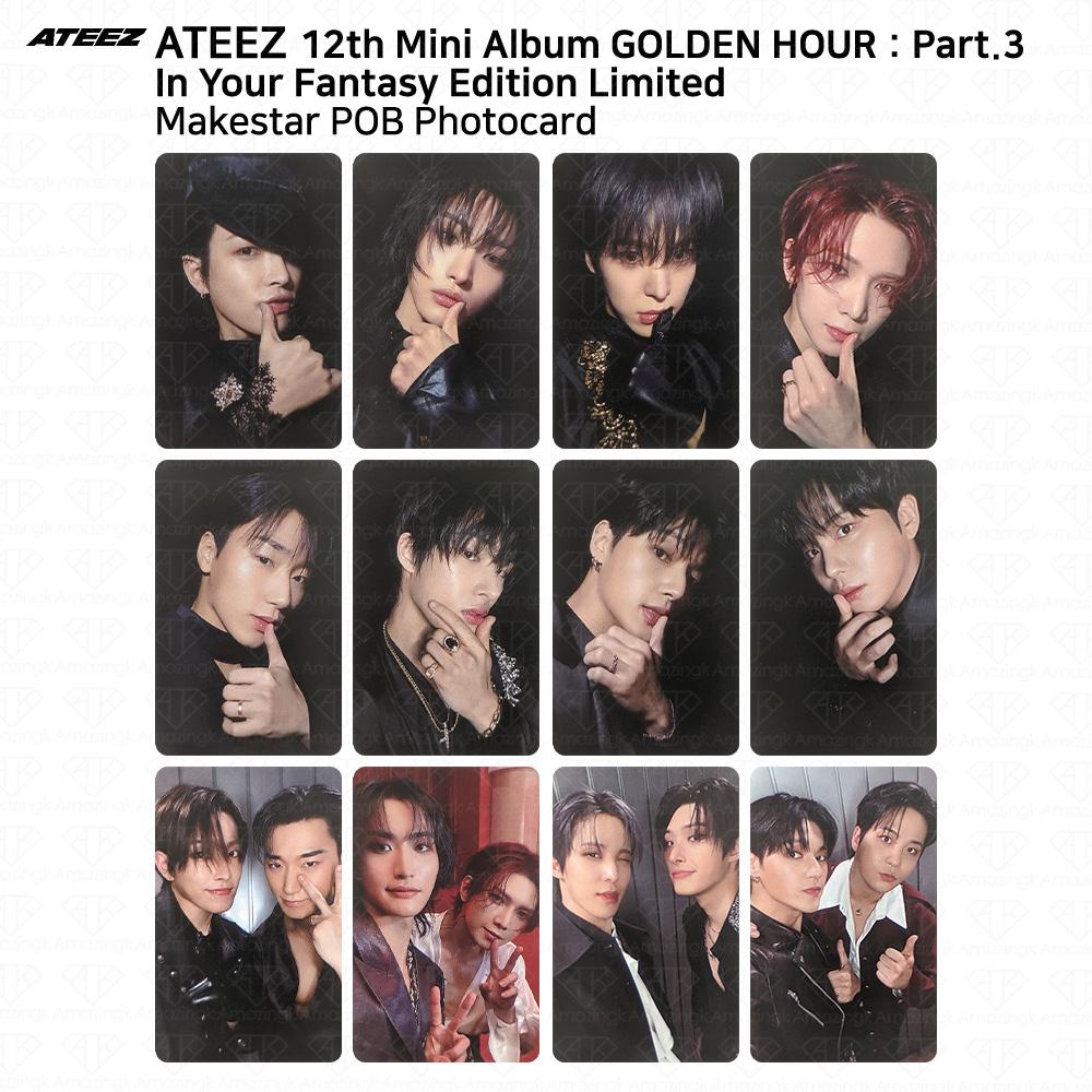 ATEEZ Golden Hour Part.3 In Your Fantasy Edition Limited Makestar POB Photocard