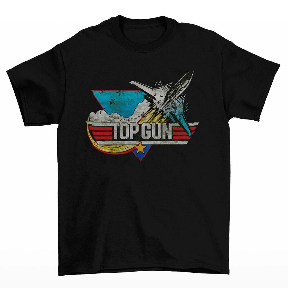 

Top Gun Retro Mens T-shirt Men s Women s Tops Tees 3XL