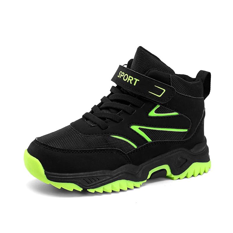 Fashion New Outdoor anti slip Hiking Shoes Teenage student shoes Kids Trekking Sneakers Mountain Climbing Shoes Sport Footwear For Boys
