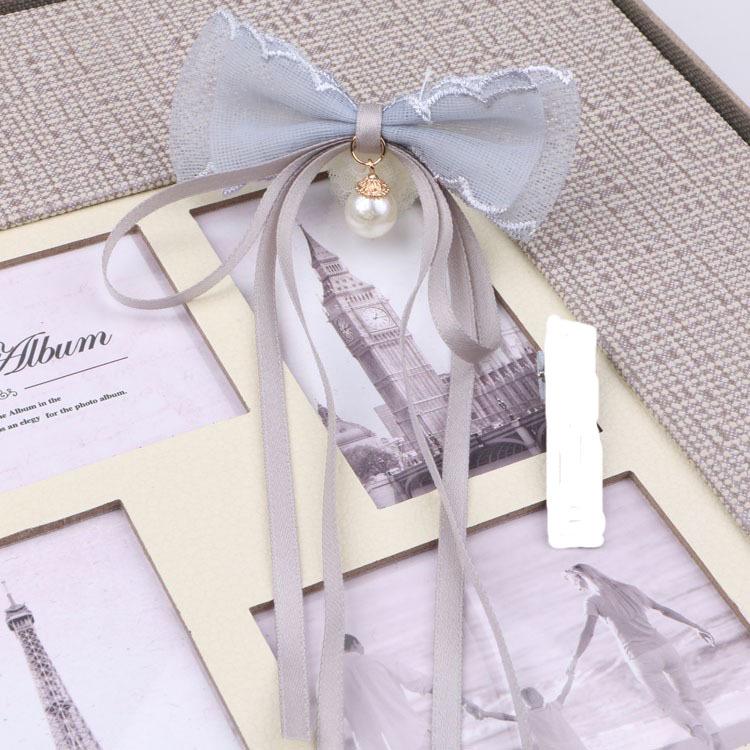 

Заколка для волос с ленточным бантом в древнем стиле для девочек - Китайский ханьфу весенне-летний аксессуар для волос