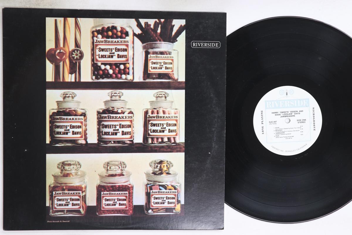 

LP Record SWEETS EDISON, LOCKJAW DAVIS - Jawbreakers OJC487 ORIGINAL JAZZ C 1990 US Jazz Used