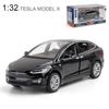 1:32 Scale Model X Alloy Diecast Toy Car, Pull Back Vehicle Door Opening with Sound and Light for Kids Adults Gift Collection
