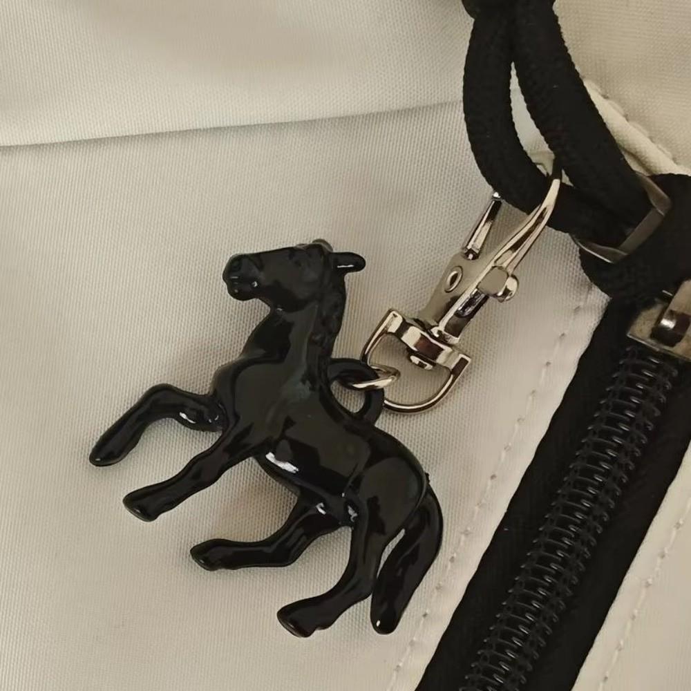 Mini Horse Pendant Keychain Creative Car Key Chain Zodiac Horse Keychain  Lover Friend