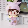 Little Devil Doll Clothes Multicolor Doll Mini Pajamas Kawaii Doll Jumpsuits Cap Set  for Labubu