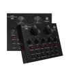 Studio Record V8 Sound Card Audio Mixer External Sound Card Convenient Mic Sound Card  PC Computer