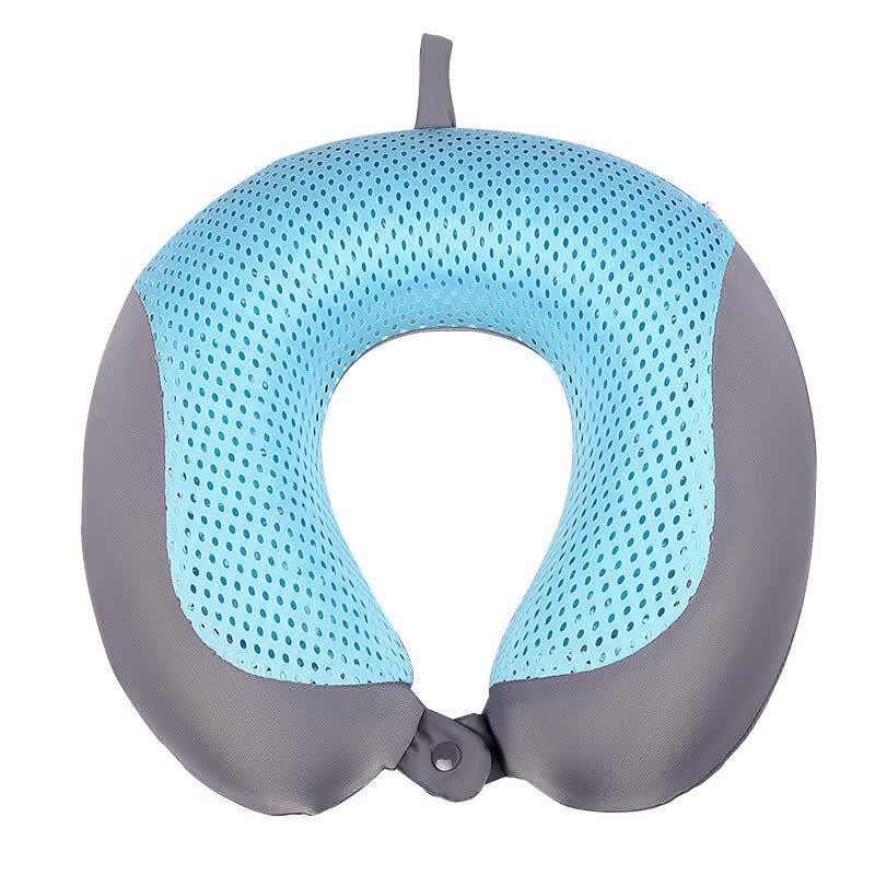 Miling Memory Foam Cooling U-shaped Neck Pillow