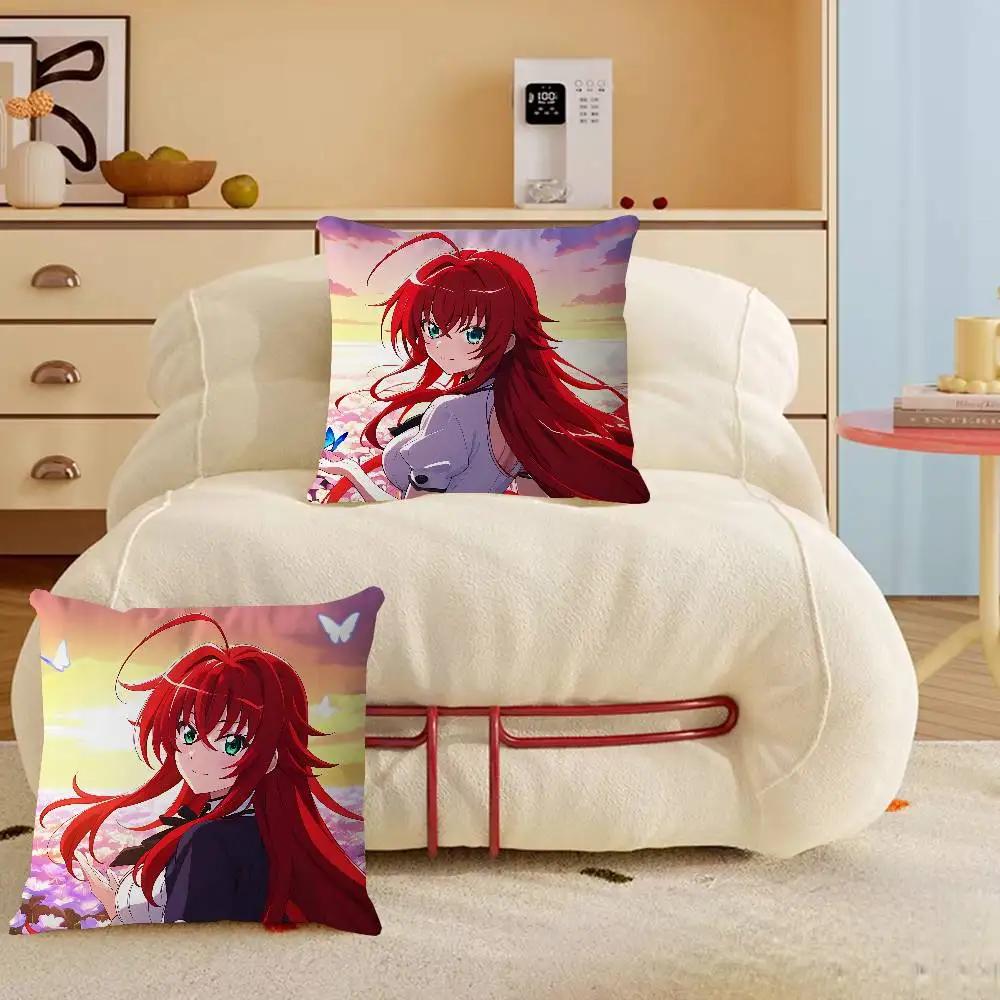 R-Rias G-Gremory Personalized Pillow Dust Cover Bedroom Kids Party Decoration Pillowcase Birthday Children Gift
