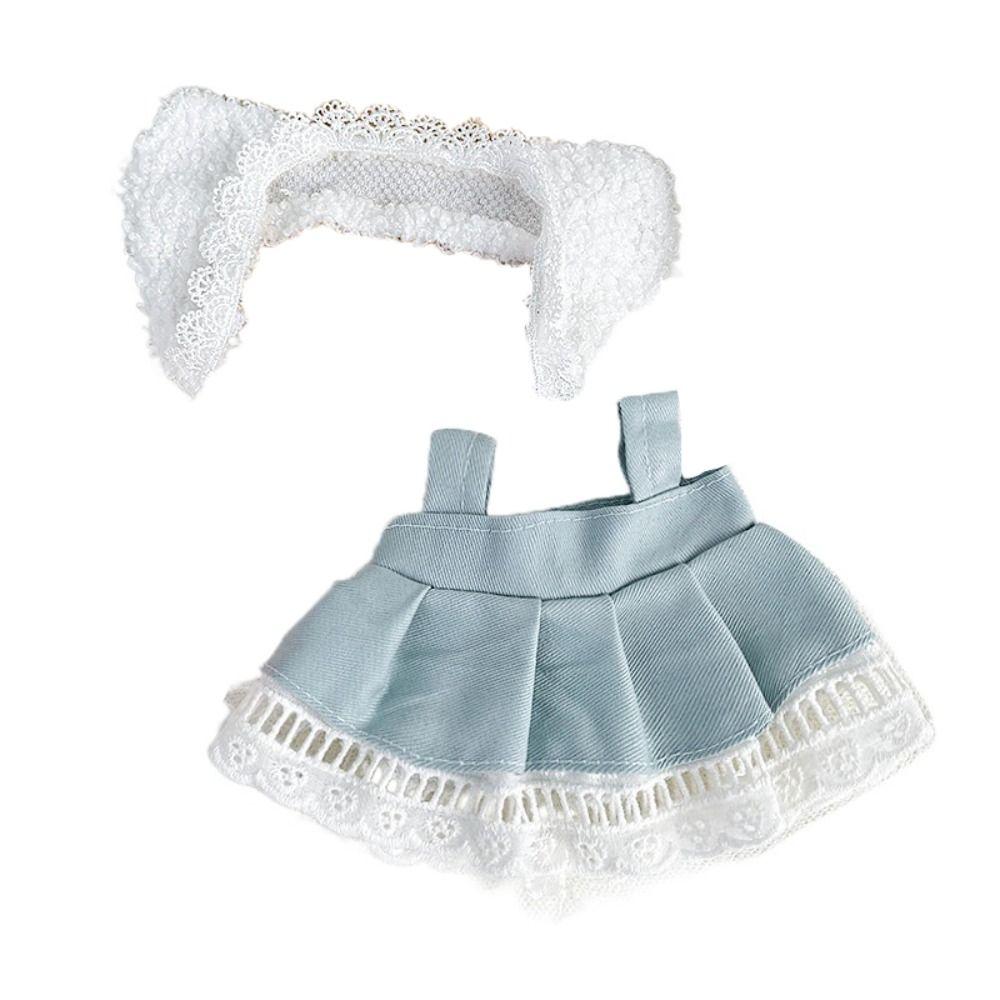 Skirt Cotton Doll Dress Toy Accessories Plush Toy Clothes 20cm Cotton Doll Clothes  Kids Girls Toys