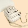 Women's Soft Leather Shoulder Bag Mother Bag Large Capacity Retro Mobile Phone Bag