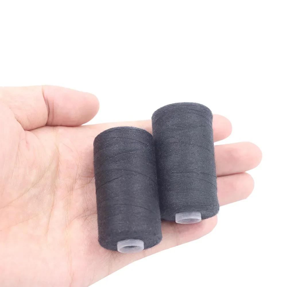 500M Sewing Thread Polyester Thread Set Strong And Durable Black White Sewing Threads For Hand Machines