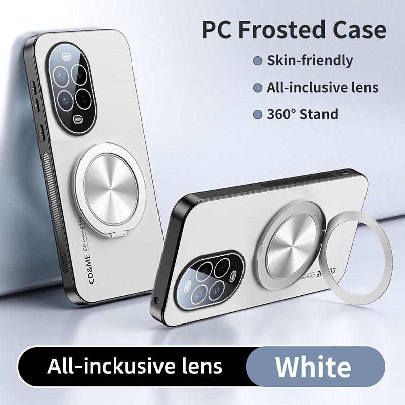 

Роскошный матовый чехол AG для Huawei Nova 14 Ultra 13 12 Pro Nova13 Магнитный ПК Матовый Защитный чехол-подставка с кронштейном 360 градусов Huawei nova 14