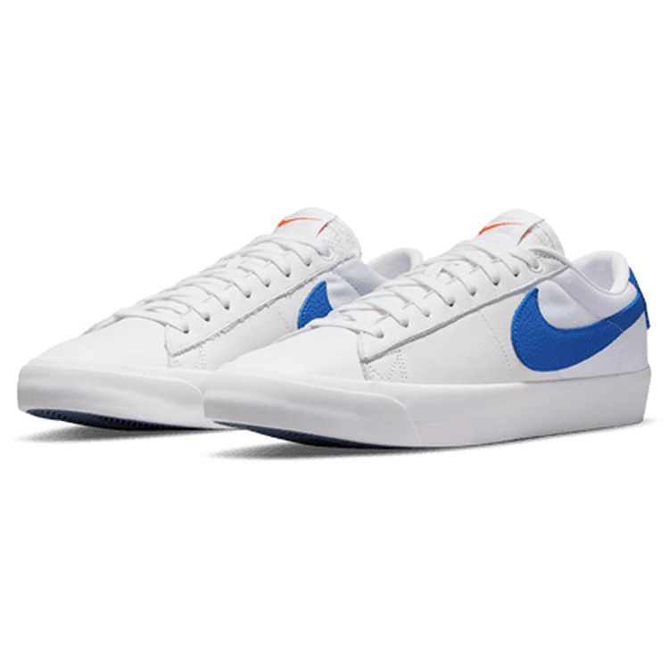 Nike Zoom Blazer Low Pro GT ISO SB White Royal Men Sneakers Varsity-Royal DH5675-100