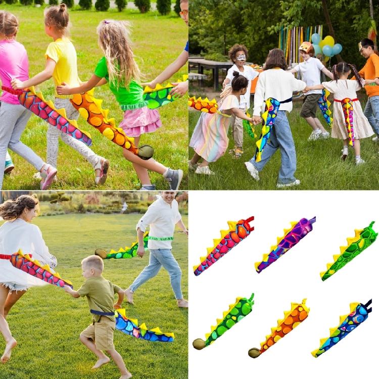 Dinosaur Tail Dinosaur Dress up Costume Accessories Adjustable Length Halloween Dress up Tail for Boy Girl Birthday