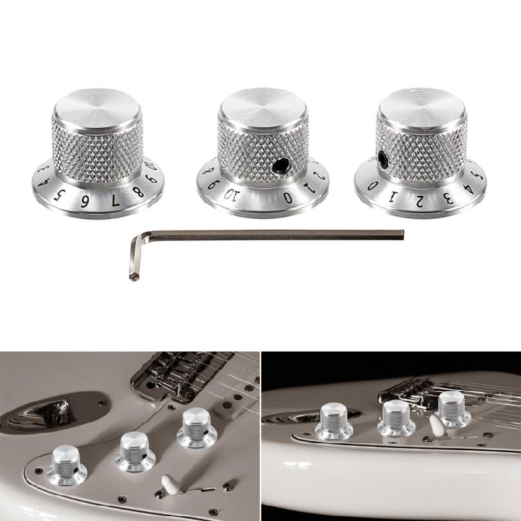 Guitar Potentiometer Knobs Guitar Turner Knobs Replacements Guitar Top Hat Knobs Volumes Control Knobs Turning Knobs