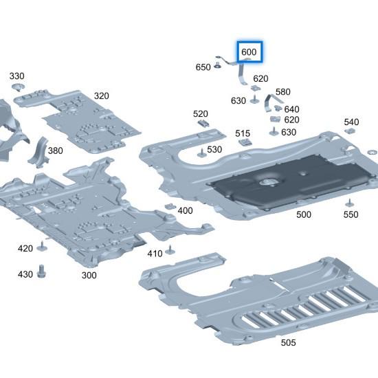 Βάση Σασί 2065247900 για Mercedes-Benz C-Class W206.