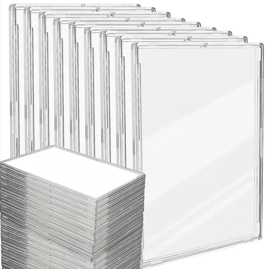 6/12pcs High-transparency Shell Card Case Acrylic Card Cover Idol Photo & Game Card Polaroid Photo Laminated Decoration XJM