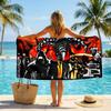 Skibidi Toilet Fashion Beach Towel: Ideal for Summer Adventures Soft, Absorbent and Quick Drying Suitable for Swimming and Bathing