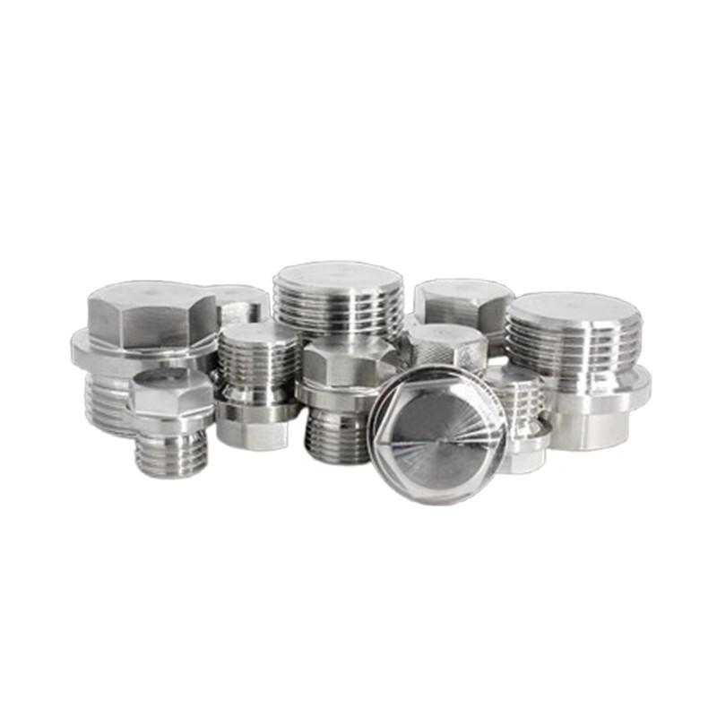 304 Stainless Steel External Thread Pipe Plug