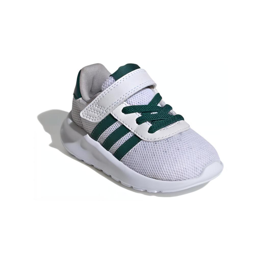 Adidas Neo Lite Racer 3.0 Comfortable Non-Slip Low-Top Walking Shoes Baby Shoes White Green ID8488