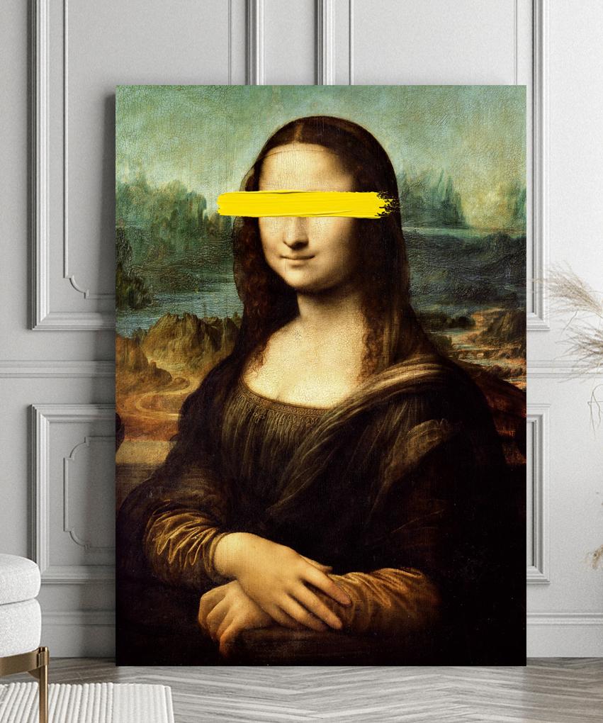 Mona Lisa Da Vinci Pop Art Poster