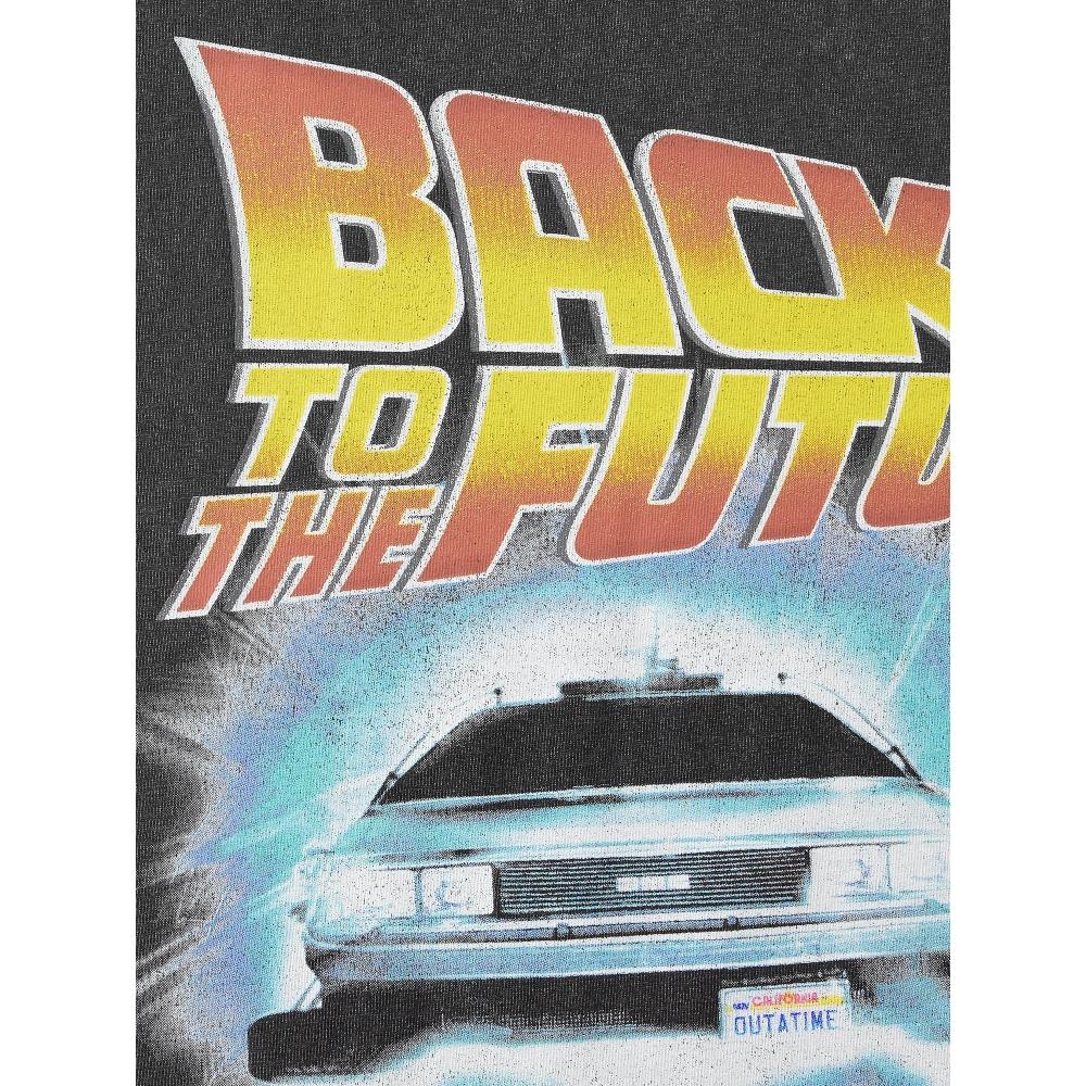 GU by Uniqlo Washed Graphic T Back To The fuTure
